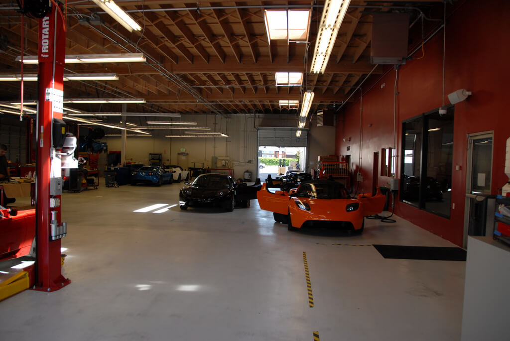 Tesla Repair & Service Garage